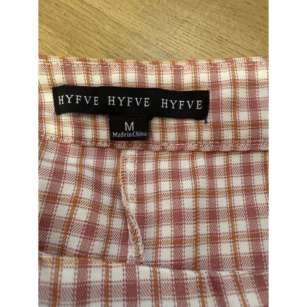 Anthropologie HYFVE Plaid Pleated Mini Skirt – Size M - Picture 3 of 4